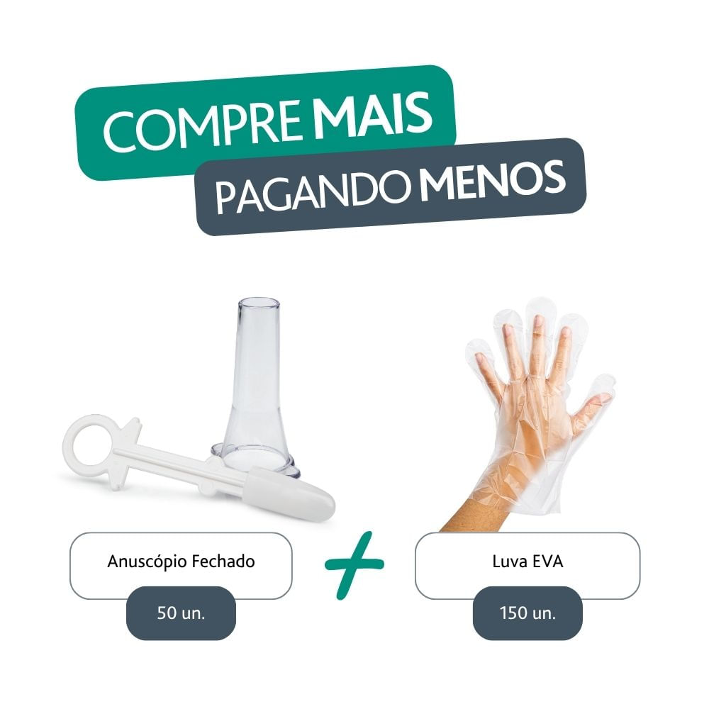 Combo Anuscopio + Luva EVA